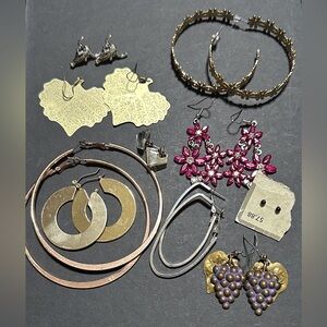 9.  Ten Pair Earring Bundle